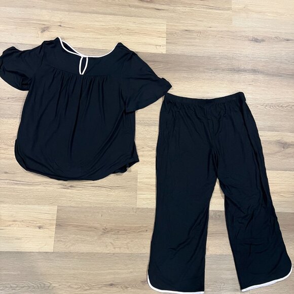 NWT Kate Spade Pajama Set PJs Top and Bottom 2 Piece Size Medium - Picture 9 of 9
